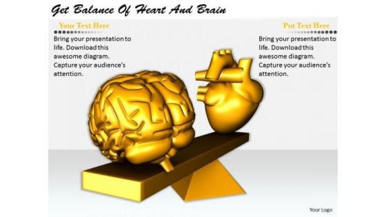 Stock Photo Business Plan Strategy Get Balance Of Heart And Brain Icons Images