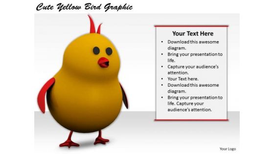 Stock Photo Business Policy And Strategy Cute Yellow Bird Graphic Photos