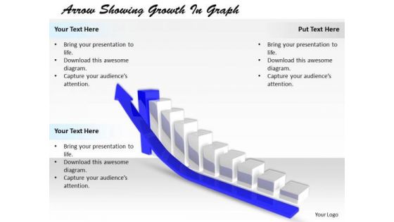 Stock Photo Business Process Strategy Arrow Showing Growth Graph Success Images