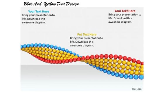 Stock Photo Business Strategy And Policy Blue Yellow Dna Design Images