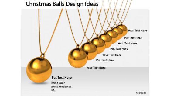 Stock Photo Business Strategy Concepts Christmas Balls Design Ideas Icons Images