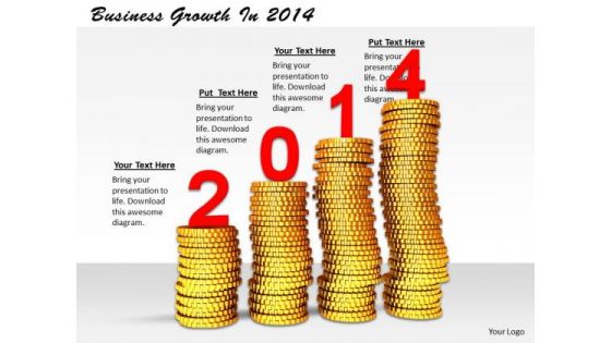 Stock Photo Business Strategy Concepts Growth 2014 Icons Images