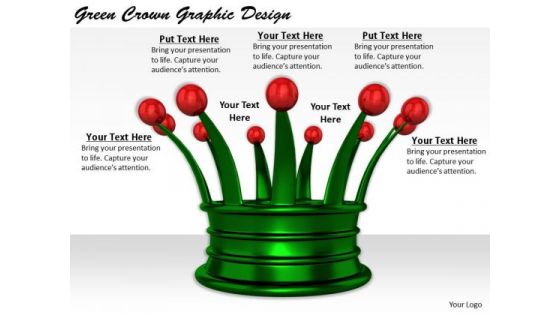 Stock Photo Business Strategy Consultant Green Crown Graphic Design Pictures