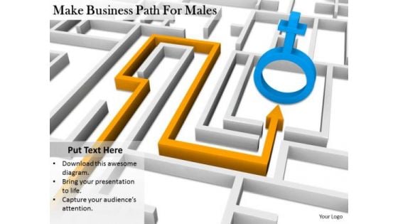 Stock Photo Business Strategy Consulting Make Path For Males Images