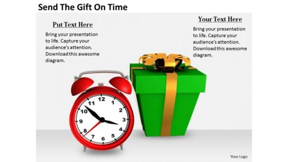 Stock Photo Business Strategy Execution Send The Gift Time Stock Photo Pictures Images