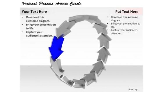 Stock Photo Business Strategy Execution Vertical Process Arrow Circle Images And Graphics