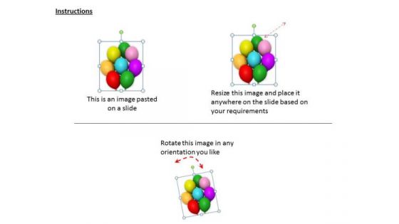Stock Photo Business Strategy Formulation Celebrate Party With Balloons Stock Photo Icons