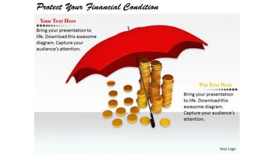 Stock Photo Business Strategy Implementation Protect Your Financial Condition Photos