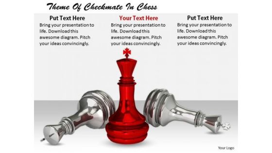 Stock Photo Business Strategy Innovation Theme Of Checkmate Chess Best
