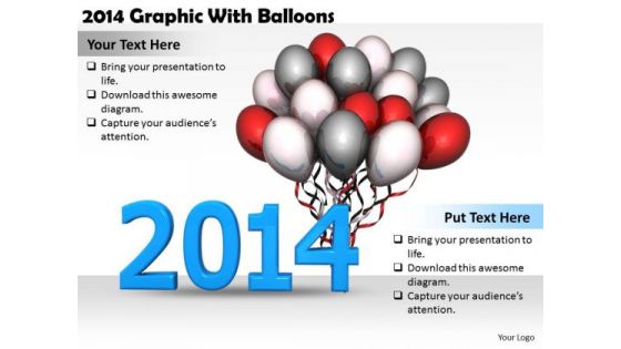 Stock Photo Business Strategy Model 2014 Graphic With Balloons Pictures