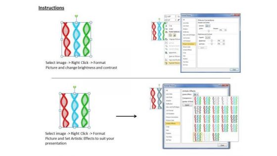 Stock Photo Business Strategy Model Use Colorful Dna Structure Photos