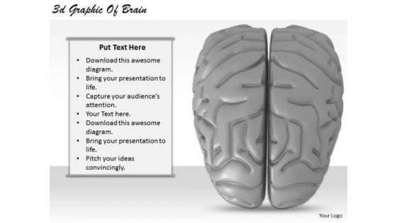 Stock Photo Business Strategy Plan 3d Graphic Of Brain Clipart Images