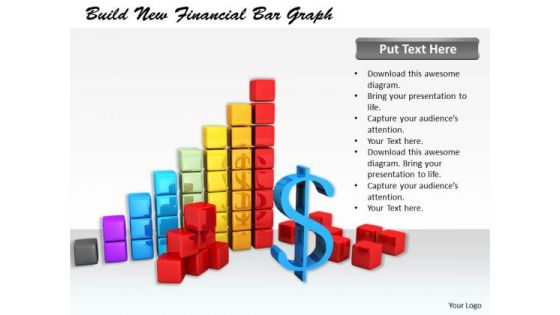 Stock Photo Business Strategy Plan Build New Financial Bar Graph Success Images