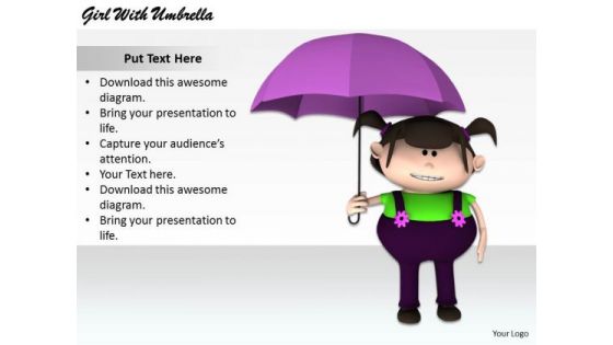 Stock Photo Business Strategy Plan Template Girl With Umbrella Images Stock Photo Business Strategy Plan Template Girl With Umbrella Images