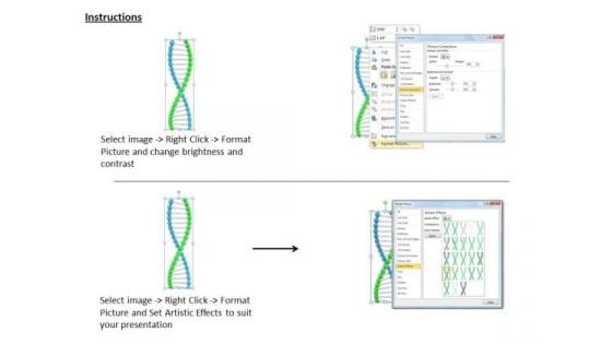 Stock Photo Business Strategy Planning Dna Structure For Biology Project Icons