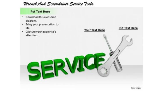 Stock Photo Business Strategy Wrench And Screwdriver Service Tools Clipart