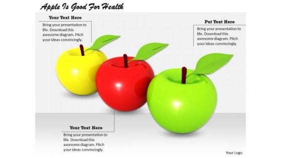 Stock Photo Business Unit Strategy Apple Is Good For Health Pictures Images