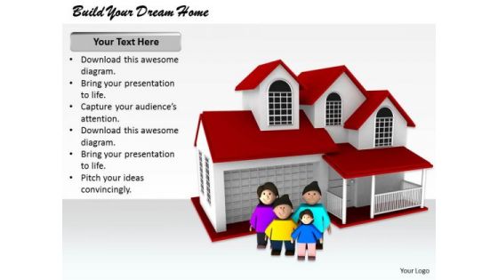 Stock Photo Corporate Business Strategy Build Your Dream Home Images