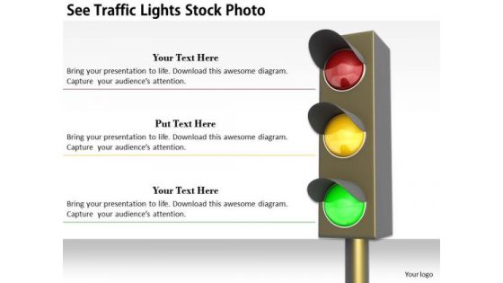 Stock Photo Creative Marketing Concepts See Traffic Lights Stock Photo Business Pictures Images