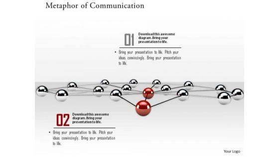 Stock Photo Design Of Communication Process PowerPoint Slide