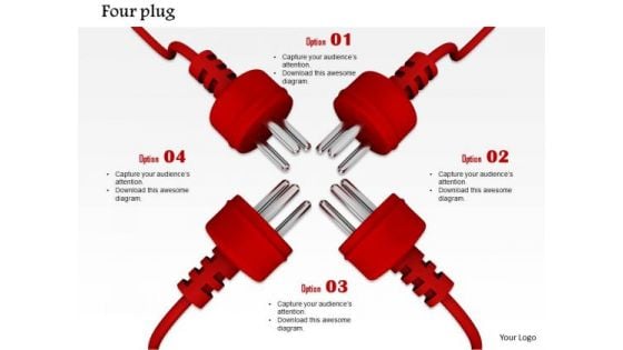 Stock Photo Design Of Red Plugs Team Unity Concept PowerPoint Slide Stock Photo Design Of Red Plugs Team Unity Concept PowerPoint Slide