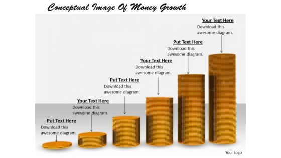 Stock Photo Develop Business Strategy Conceptual Image Of Money Growth Stock Images