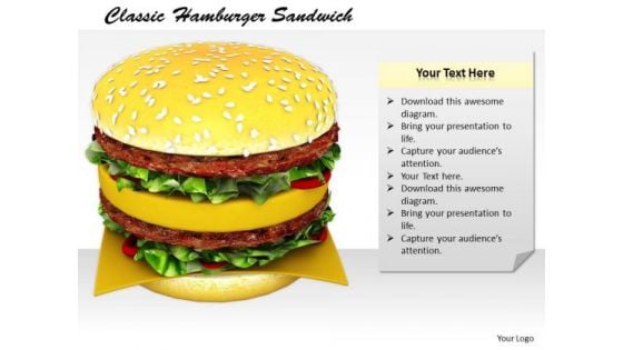 Stock Photo Developing Business Strategy Classic Hamburger Sandwich Clipart Images