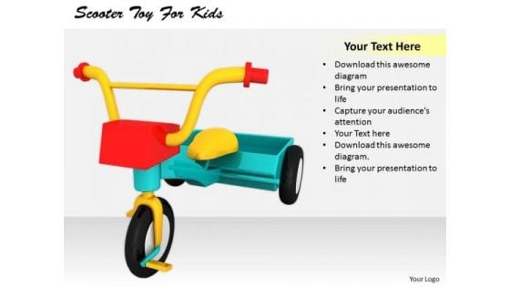 Stock Photo Developing Business Strategy Scooter Toy For Kids Clipart