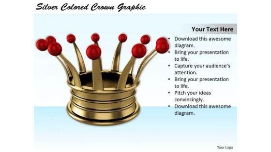 Stock Photo Developing Business Strategy Silver Colored Crown Graphic Success Images