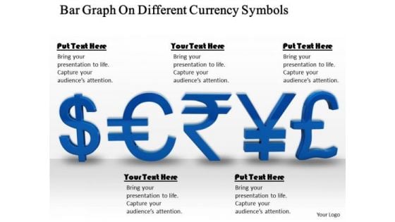 Stock Photo Different Currency Symbols PowerPoint Slide