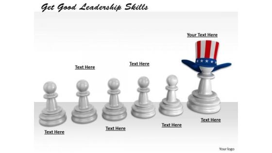 Stock Photo Get Good Leadership Skills PowerPoint Template Stock Photo Get Good Leadership Skills PowerPoint Template
