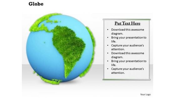 Stock Photo Globe Showing Map For Geography PowerPoint Slide Stock Photo Globe Showing Map For Geography PowerPoint Slide