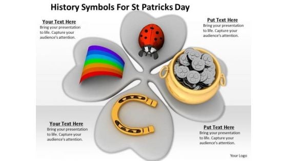 Stock Photo History Symbols For St Patricks Day PowerPoint Template Stock Photo History Symbols For St Patricks Day PowerPoint Template