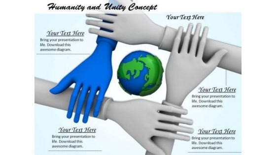 Stock Photo Humanity And Unity Conceptual Image PowerPoint Slide