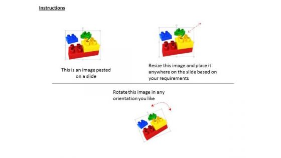 Stock Photo Illustration Of Colorful Lego Blocks PowerPoint Slide
