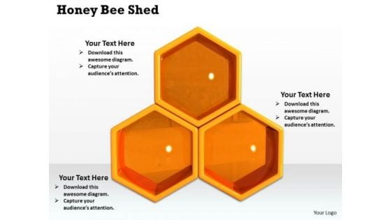 Stock Photo Illustration Of Honey Bee Shed PowerPoint Slide