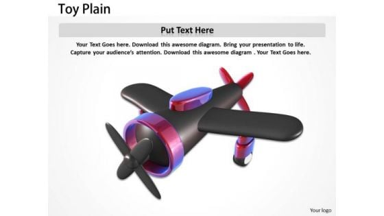 Stock Photo Illustration Of Toy Plain Pwerpoint Slide