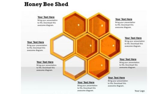 Stock Photo Image Of Honey Bee Shed PowerPoint Slide