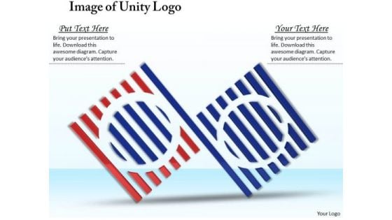 Stock Photo Image Of Unity Logo PowerPoint Template