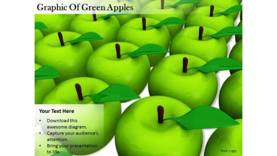 Stock Photo Innovative Marketing Concepts Graphic Of Green Apples Business Images Photos