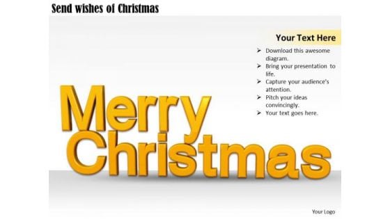 Stock Photo Innovative Marketing Concepts Send Wishes Of Christmas Business Clipart