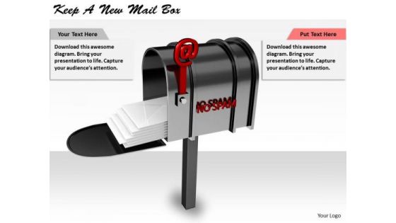 Stock Photo International Marketing Concepts Keep New Mail Box Business Icons