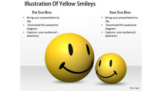 Stock Photo Marketing Concepts Illustration Of Yellow Smileys Business Pictures