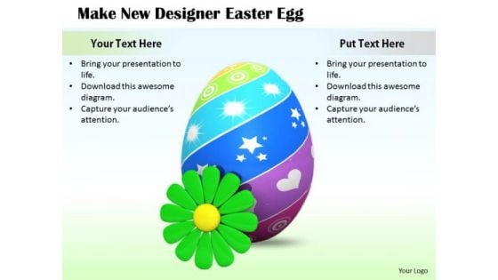 Stock Photo Marketing Concepts Make New Designer Easter Egg Business Images