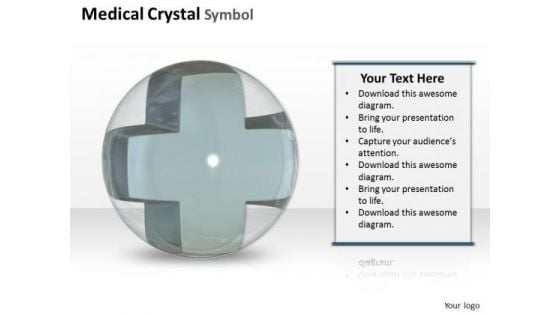 Stock Photo Medical Crystal Ball PowerPoint Slide