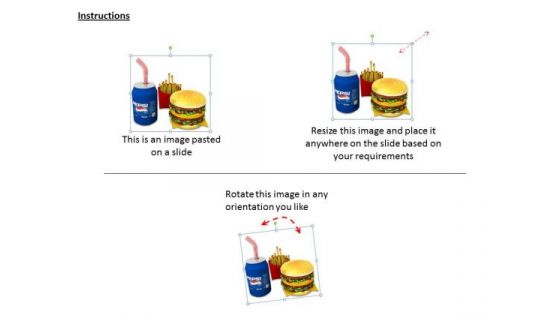 Stock Photo New Business Strategy Serve Burger With Fries And Pepsi Images Photos