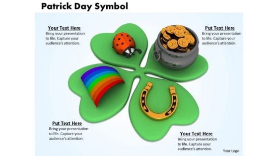 Stock Photo Patrick Day Symbol PowerPoint Slide