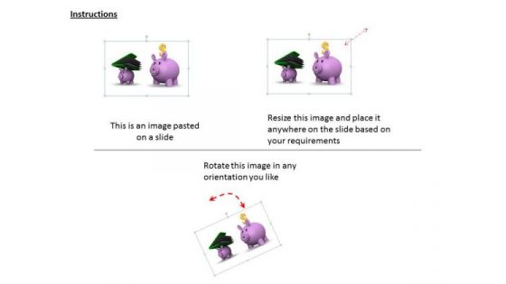 Stock Photo Piggy Banks Saving Money Illustration PowerPoint Slide