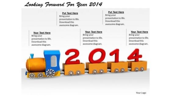 Stock Photo Total Marketing Concepts Looking Forward Year 2014 Business Clipart Images