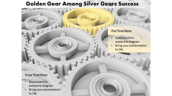 Stock Photo Unique Leader Gear With Team PowerPoint Slide Stock Photo Unique Leader Gear With Team PowerPoint Slide